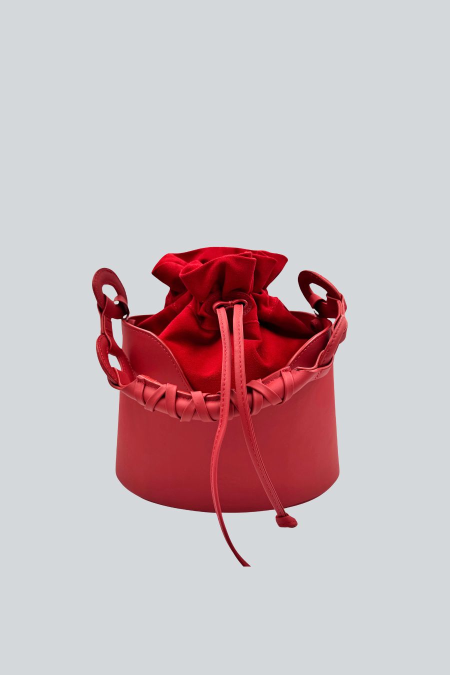 BOLSO CAPAS BUCKET ROJO